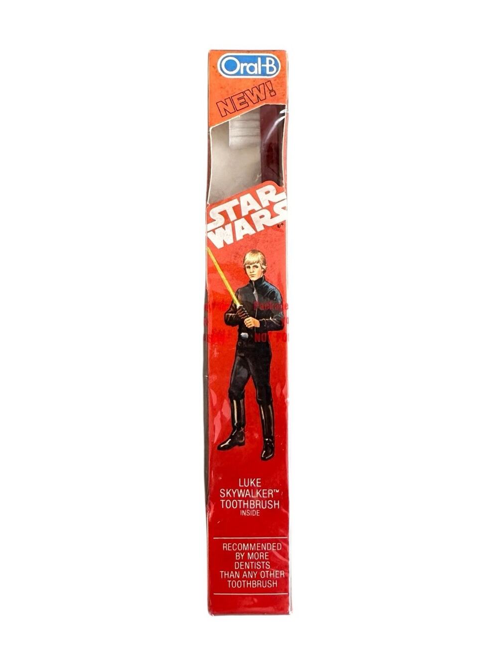 Star Wars Luke Skywalker Oral-B Toothbrush Return Of The Jedi 1983 USA Vintage